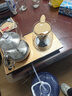 友家铺子（Biooner）全自动上水电热水壶烧水壶家用办公茶台一体机茶桌茶几嵌入式茶具套装 RY-A1金色保温1L 实拍图