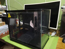 先马（SAMA）小映像Fly Light 黑色台式电脑主机宽体海景房机箱 ARGB隐藏式灯条/M-ATX主板/背插主板/360水冷位 实拍图