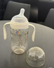 bebebus钻光奶瓶3-6个月300ml新生儿宝宝ppsu偏心仿母乳防胀气防呛奶瓶 实拍图