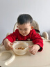 COOKSS婴儿辅食碗宝宝自主进食吃饭训练吸盘碗鹰嘴硅胶外出餐具可折叠 实拍图