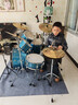 Bullfighter斗牛士架子鼓成人儿童通用专业演出考级爵士鼓五鼓三镲四镲乐器 5鼓4镲拉丝蓝 实拍图