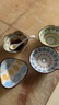 美厨（MAXCOOK）调味碟调料碟 味碟碟子4个装 家用陶瓷餐具 波西米亚风MCTC1481 实拍图
