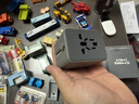公牛（BULL）2位多国插座畅行世界转换插头/出国旅行出差留学超功率保护插头欧标美标澳标英标GN-L10 深空灰 实拍图