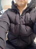京东京造冬轻薄羽绒服保暖外套三防运动户外鸭绒男款夹克 曜石黑 XXXL 实拍图