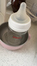 贝亲（Pigeon）玻璃奶瓶宽口径防胀气240ml L号奶嘴 6月+ AA188  实拍图