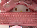 ATK60RX磁轴键盘 有线单模 客制化电竞无畏契约 雾透键帽RT模式游戏办公机械键盘 粉色 璃刃轴 实拍图