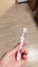 狮王（Lion）小狮王儿童牙刷1-2岁 婴幼儿宝宝细软毛乳牙清洁牙刷单支颜色随机 实拍图