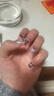 一只柚固态甲片胶指甲胶水高粘合贴剂穿戴甲片胶果冻胶美甲灯卸甲水套装 实拍图