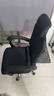 奥伦福特 电脑椅 办公椅子 靠背椅 可躺电竞椅家用人体工学网布椅转椅 黑色可躺 实拍图