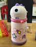 babycare儿童保温杯婴儿吸管水杯水壶不锈钢保温杯上学450ml-新旧款混发 实拍图