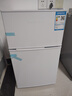 新飞（Frestec）小冰箱 冰箱小型双开门 迷你双门家用宿舍租房冷藏冷冻电冰箱节能省电 48L白【一级能效+租房神器】升级款 实拍图
