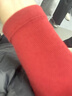 优衣库女装罗纹亨利领T恤/长袖修身短款内搭打底479591 487908 479591/17枣红色 L 实拍图