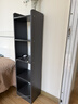 时黛家居书架落地置物架墙边角窄小柜子收纳柜储物柜家用书柜 实拍图