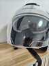 凤凰新国标A类3C认证电动车摩托车头盔双镜片防雾防风保暖哑黑 男女四季通用电瓶车3/4半盔冬季安全帽 实拍图
