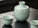 CLITON白酒杯分酒器温酒器烫酒壶青瓷温酒壶暖酒器黄酒酒杯白酒杯套装 实拍图