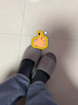 优调拖鞋男足弓支撑居家防臭夏季浴室洗澡防滑情侣拖鞋女 米白色37-38 实拍图