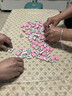 紫湖迷你麻将牌便携粉色24mm袖珍户外旅行露营麻将宿舍144张带牌尺 实拍图