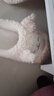 名创优品（MINISO）羊咩咩棉拖鞋女冬季包跟家居室内厚底月子毛毛拖黄色38-39 实拍图