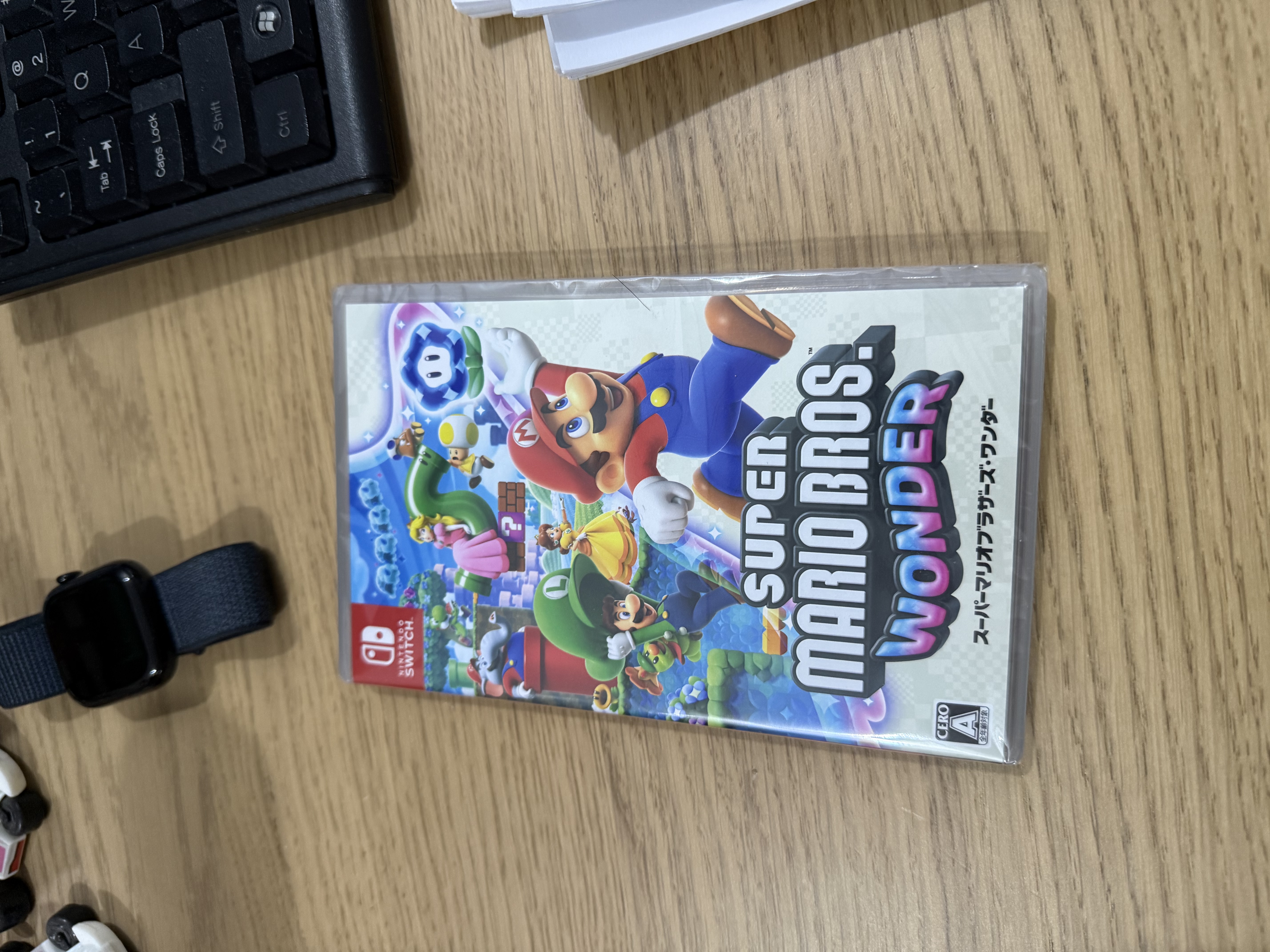 任天堂（Nintendo）Switch游戏卡带 NS游戏软件 全新原装海外版 马里奥兄弟惊奇 中文 实拍图