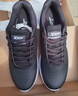 特步运动鞋男鞋跑鞋春季皮面防水轻便减震健身休闲慢跑步鞋子男黑色 实拍图