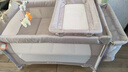 优乐博（ULOP）婴儿床可折叠可移动0-3岁宝宝床多功能婴儿床可升降婴儿拼接床 尿布台婴儿床二合一摇篮摇摇床 一键折叠床豪华款 婴儿用品实用新生儿见面礼物便携折叠婴儿床 实拍图