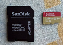 闪迪（SanDisk）256GB TF(MicroSD)内存卡 4K极速金卡A2 V30 U3行车记录仪 运动相机无人机 监控存储卡 读190MB/s 实拍图