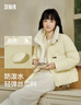 森马（Semir）森马羽绒服女新中式仿兔毛领短款保暖外套24冬新款109724113017 实拍图