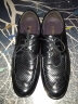 波图蕾斯男士镂空洞洞系带商务休闲皮鞋透气凉鞋男 9839 黑色(凉鞋) 41 实拍图