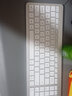 B.O.W 航世 HW299无线键盘鼠标套装 静音超薄无线键鼠套装 笔记本办公电脑通用外接数字键盘鼠标 银白电池套装【深圳发货】 实拍图