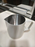 CLITON咖啡拉花杯鹰嘴意式拉花缸304不锈钢打奶泡杯带刻度打奶缸350ml 实拍图