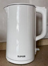 苏泊尔（SUPOR）电水壶 双层防烫烧水壶热水壶1.7L 全钢无缝内胆304不锈钢电热水壶大容量 SW-17J418 实拍图