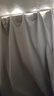 京东京造黑胶浅灰窗帘 99%全遮光窗帘布飘窗卧室遮阳帘挂钩式 宽1.5*高2米 实拍图