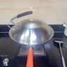 一世一屋钛锅纯钛炒锅圆底家用物理不粘锅无涂层锅炒菜锅燃气灶适用 30cm 带锅盖 适用1-3人 实拍图
