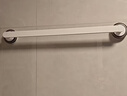 ecoco吸盘式毛巾架免打孔浴室挂杆厕所置物架浴室太空铝加厚25231 实拍图