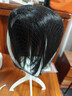 佰丝堂假发女真发全真人发丝女士中年头顶补发片遮白发刘海长发增加发量 实拍图