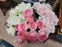 京东鲜花玫瑰花随机颜色30枝(2-3种颜色)如意基地鲜切花生活花束源头直发 实拍图
