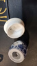 久堂 青花白瓷手绘盖置紫砂茶壶盖托陶瓷盖碗茶道茶具配件杯盖托 青花白瓷盖置 实拍图