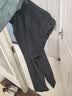 西裤男夏季薄款职业正装商务修身抗皱免烫直筒西服裤轻奢休闲长裤 黑色 33 （135斤左右） 实拍图