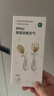 COOKSS婴儿勺子宝宝学吃饭弯弯训练勺叉子自主进食PPSU辅食勺餐具收纳盒 实拍图