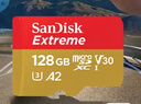 闪迪（SanDisk）128GB TF(MicroSD)内存卡 4K极速金卡A2 V30 U3行车记录仪 运动相机无人机 监控存储卡 读190MB/s 实拍图