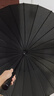 美度（MAYDU）长柄雨伞大号加固加厚结实抗风伞男士手动长把直柄雨伞黑M5003 实拍图