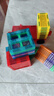 布鲁奇钻面彩窗磁力片儿童玩具男孩3-6岁磁力积木益智玩具1-3岁生日礼物 实拍图