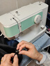 蝴蝶牌25新款M51家用缝纫机电动多功能锁边自动穿线75W大功率吃厚衣车 实拍图