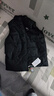 红蜻蜓（RED DRAGONFLY）冬季男加厚保暖简约舒适百搭休闲运动立领防风上衣马甲 黑色 2XL 实拍图