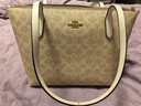 蔻驰（COACH）【品牌直供】女士FIONA24手提单肩托特包CBT18礼物 实拍图