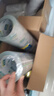 得力（deli）高品质高透明封箱胶带仓库打包胶带 60mm*100y*50um(91.4m/卷) 6卷/筒 办公用品防风胶带 30325 实拍图