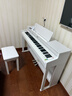 美嘉MP-12PRO电钢琴88键重锤数码钢琴专业考级电子钢琴智能钢琴 MP-12Pro专业级白色+重锤键盘 实拍图