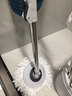 五月花旋转拖把带桶一套2头家用一拖净免手洗2025拖布吸水墩布杆长120cm 实拍图