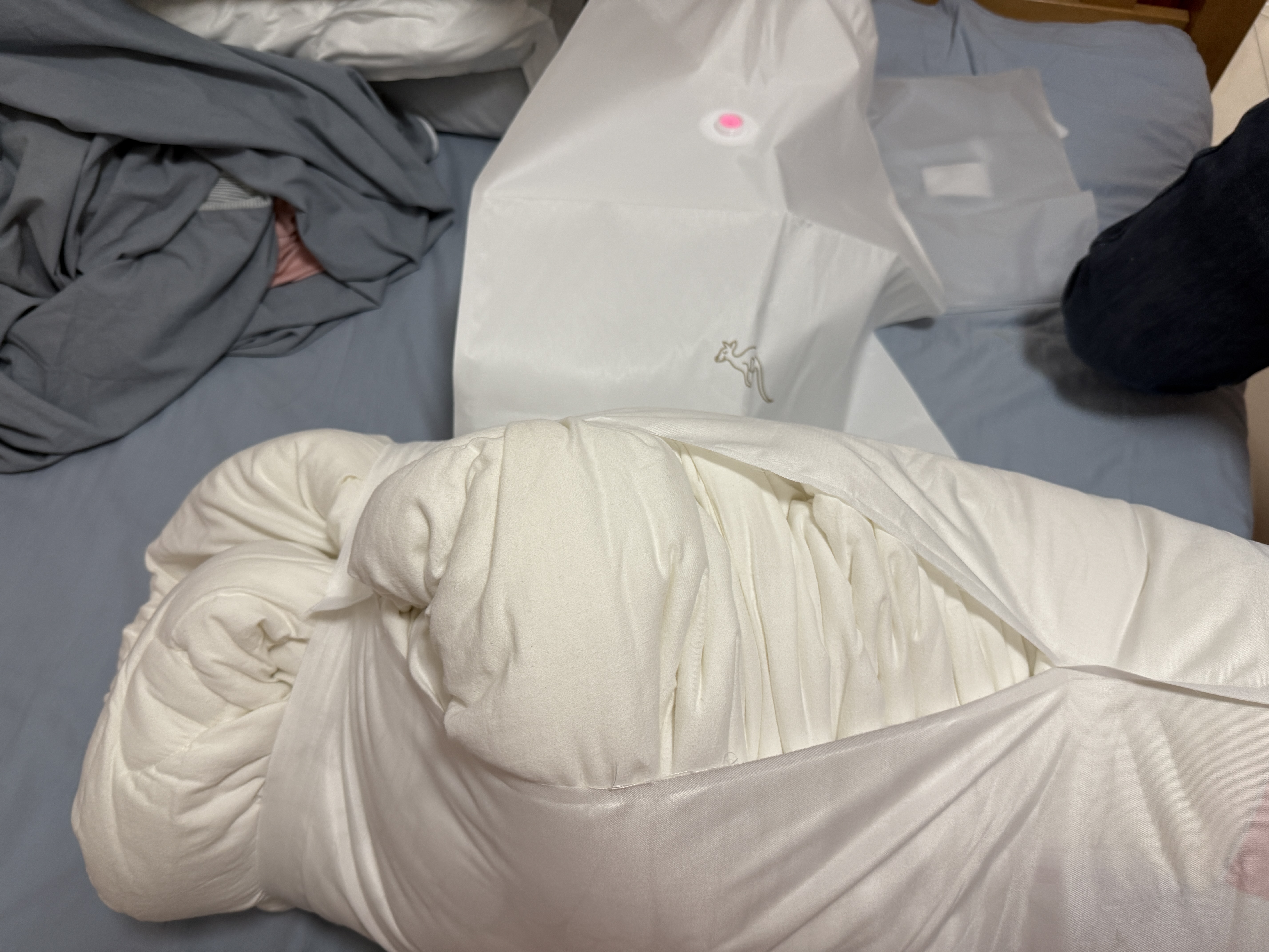 吱凡日本真空收纳压缩袋旅行衣服被子家用收纳袋棉被衣物整理密封专用 双面44丝特厚牛津布+电动抽气泵 【6个装】中号70*50cm【特厚款】 实拍图