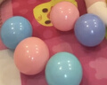 BG-BABYGO海洋球婴儿玩具波波球可啃咬儿童室内游戏彩色球升级7cm尺寸50个 实拍图